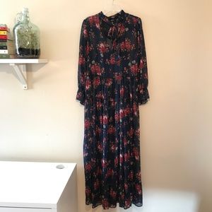 Forever 21: Sheer Floral Maxi Dress